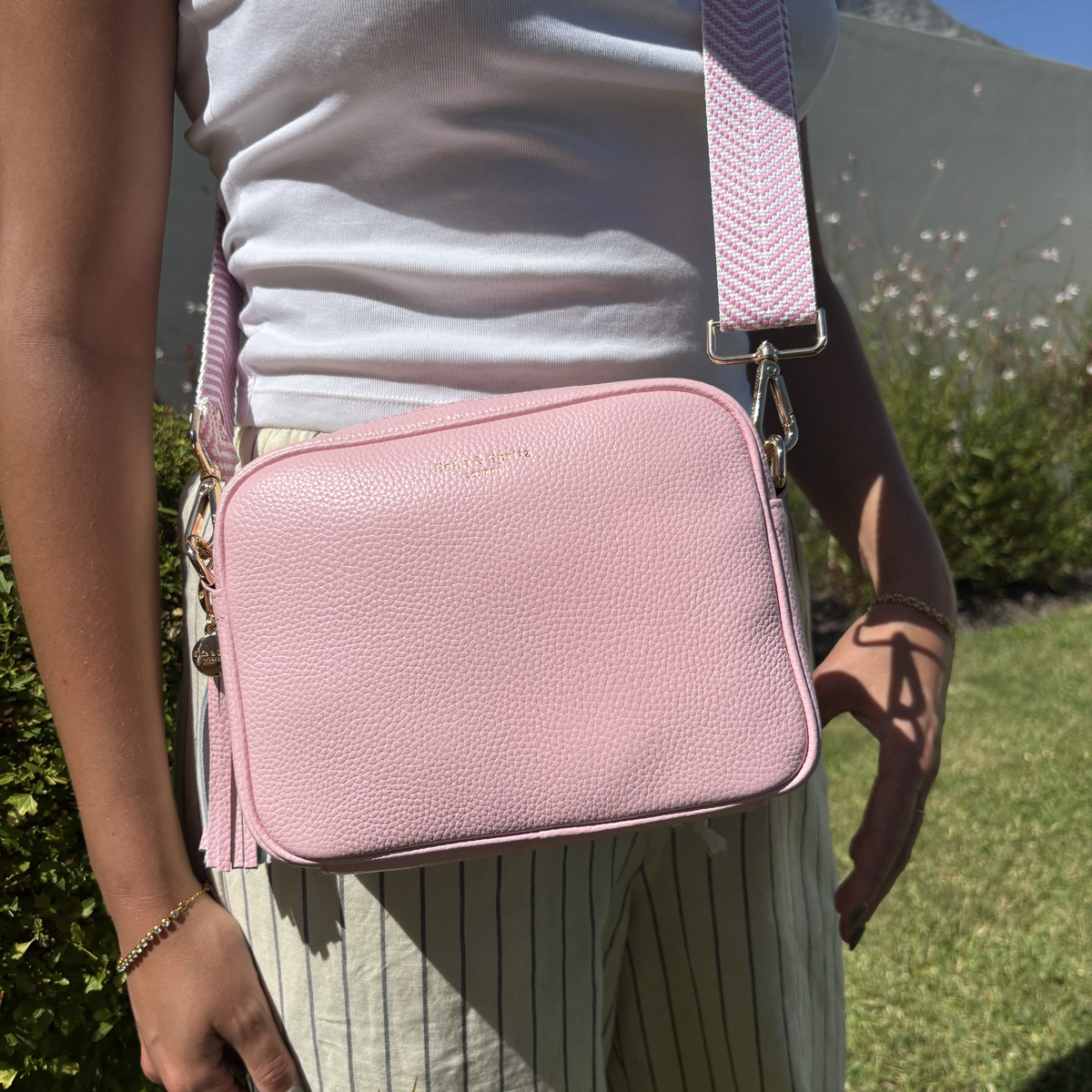 Lyla Crossbody Bag - Blush Pink