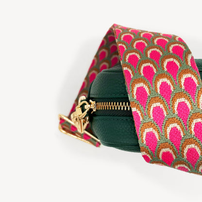 Pink Peacock Strap