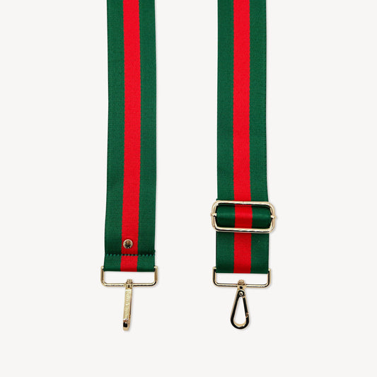 Green & Red Stripe Strap