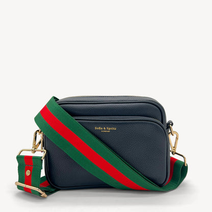 Green & Red Stripe Strap