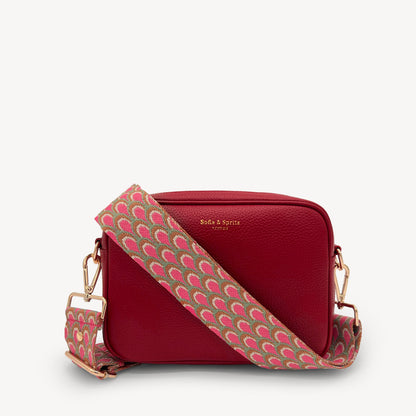 Pink Peacock Strap