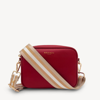 Champagne & Rose Gold Stripe Strap