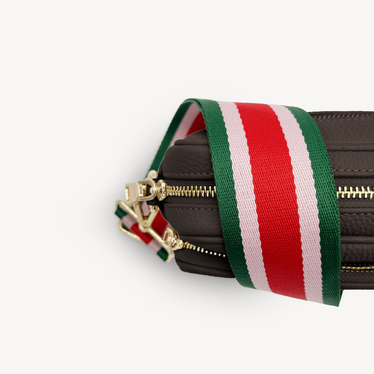 Red, Pink & Green Stripe Strap