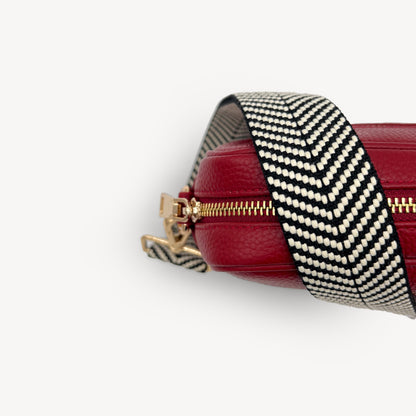 Black & White Chevron Strap