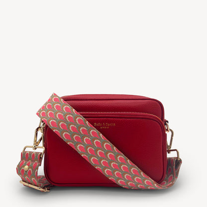 Pink Peacock Strap