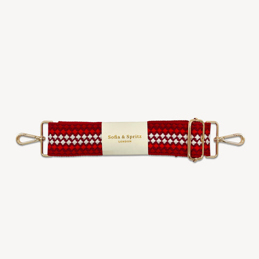 Red & White Dot Assortment Strap