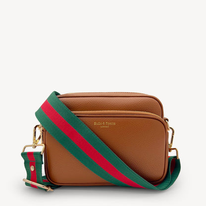 Green & Red Stripe Strap