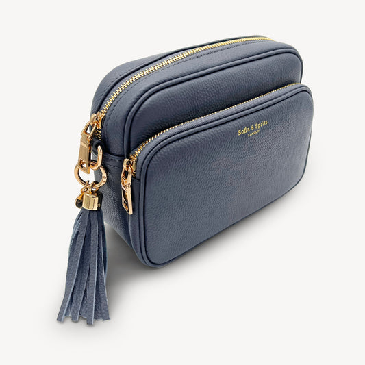 Alba Crossbody Bag - Shadow Blue