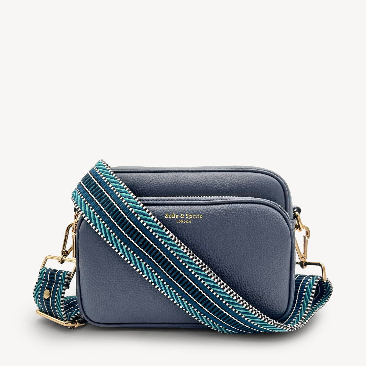 Blue Assortment Stripe Aztec Strap
