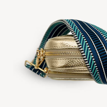Blue Assortment Stripe Aztec Strap