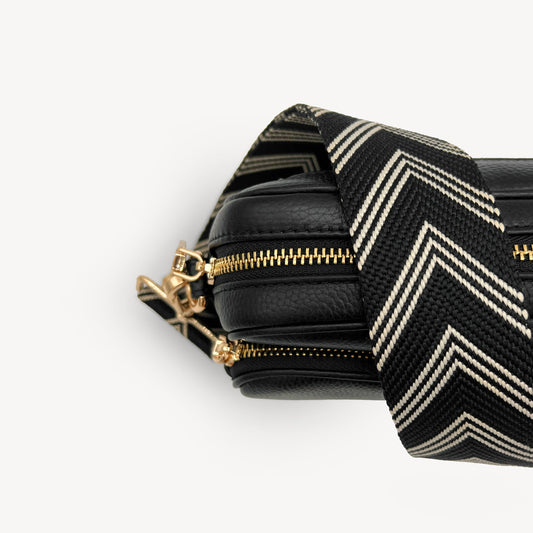 Black & Stone Arrow Strap