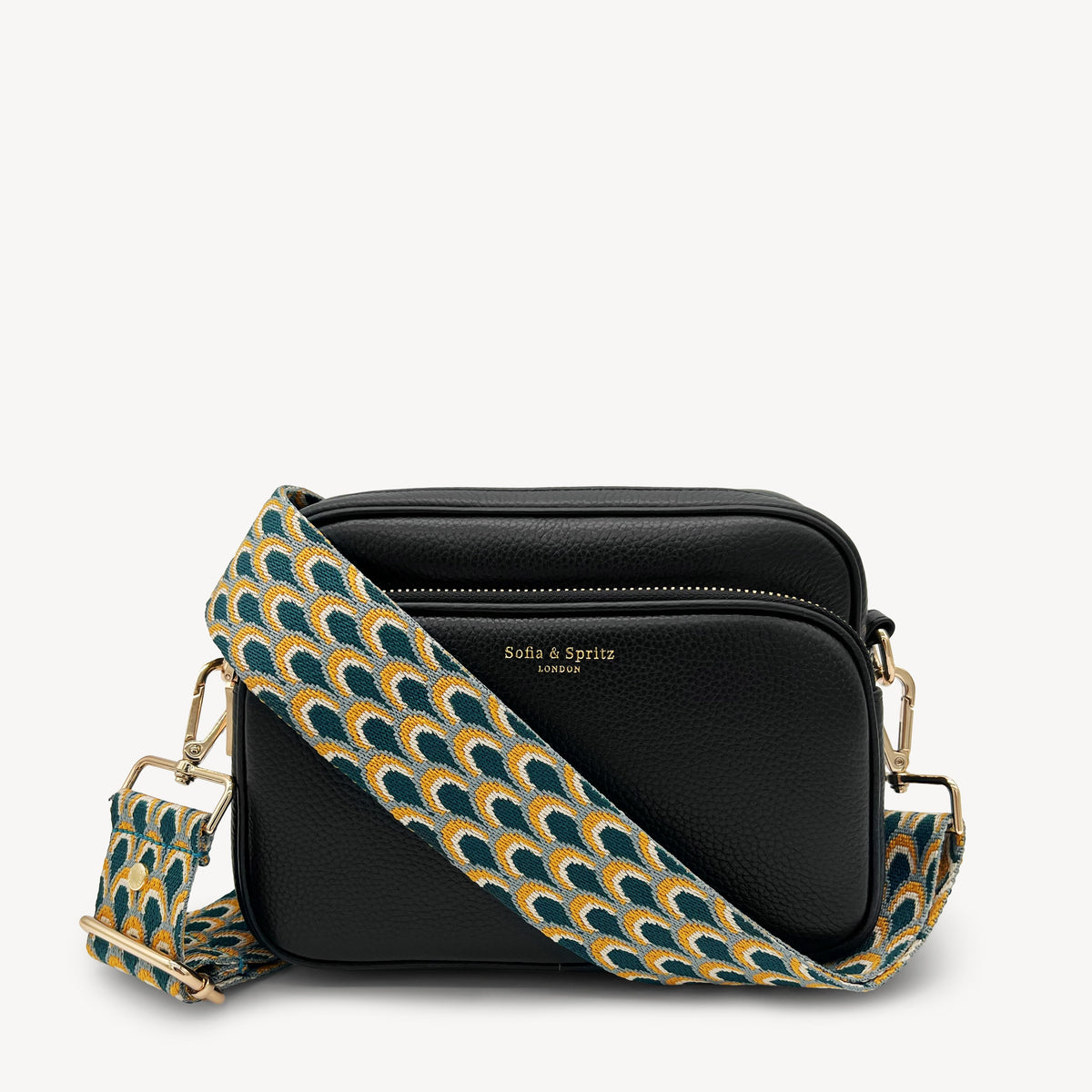 Teal Peacock Strap