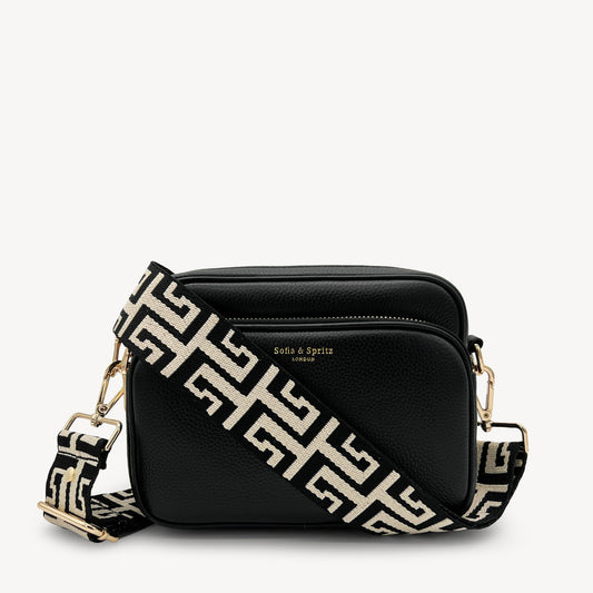 Black & Stone Greek Strap