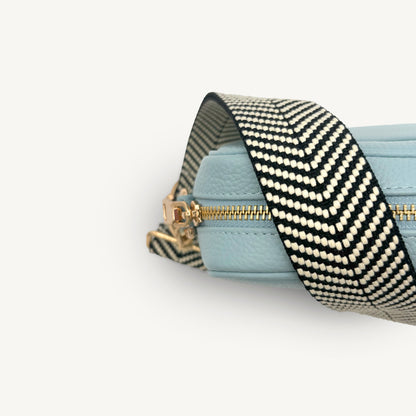 Black & White Chevron Strap