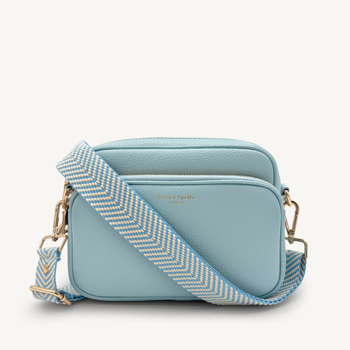 Alba Crossbody Bag - Sky Blue
