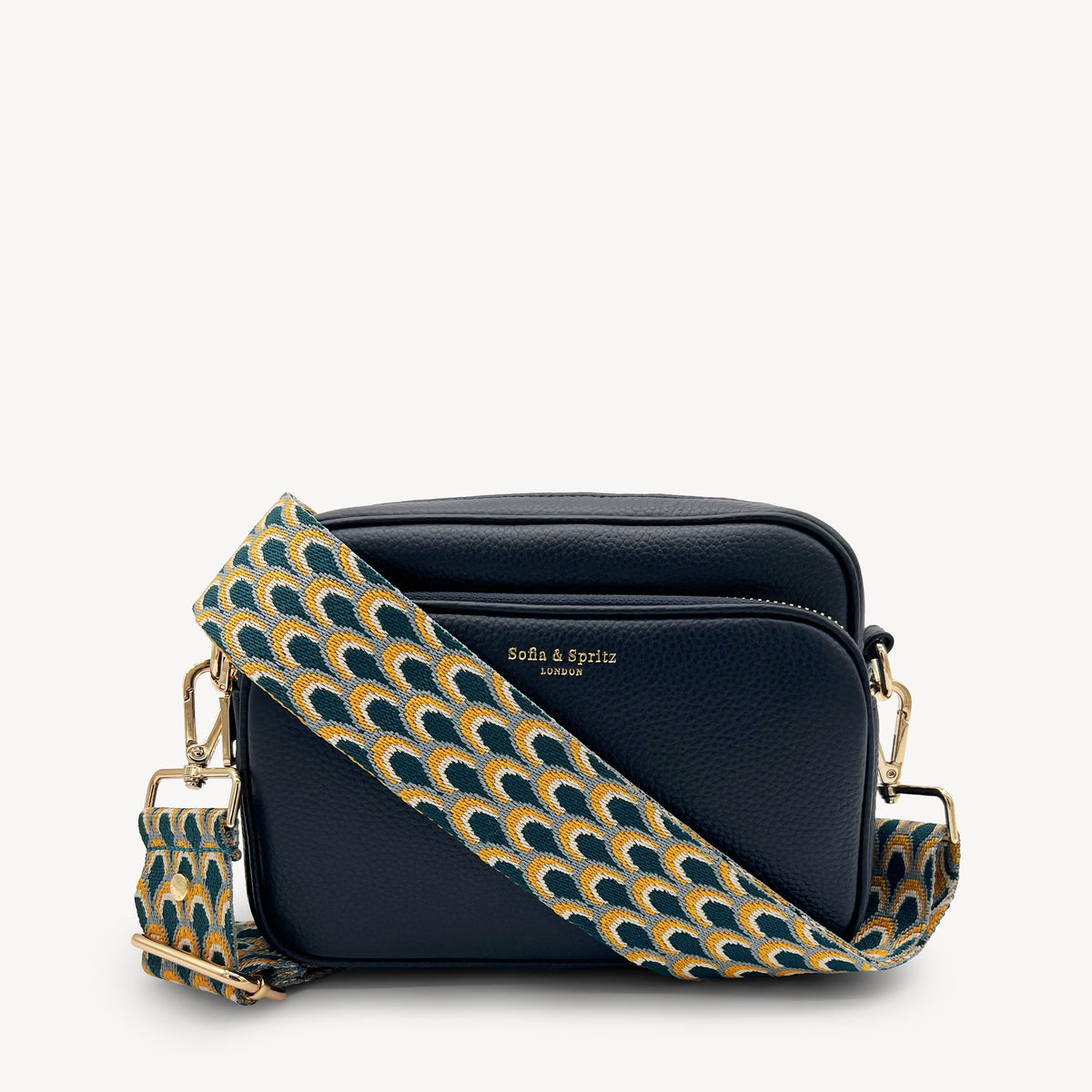 Teal Peacock Strap