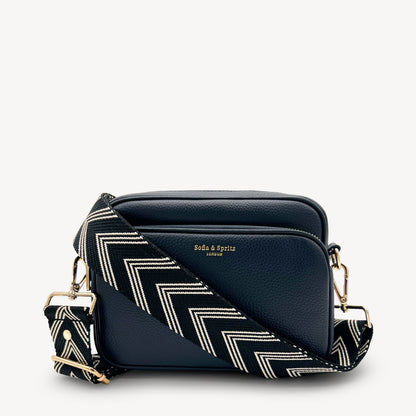 Black & Stone Arrow Strap