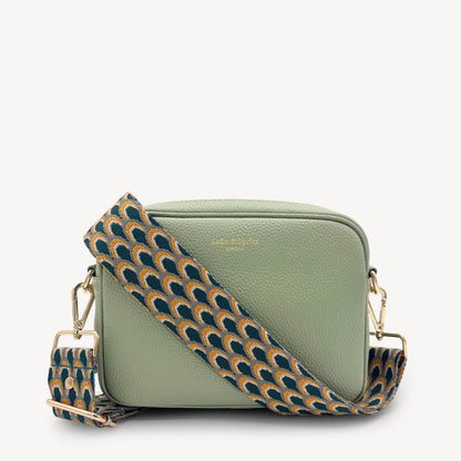 Teal Peacock Strap