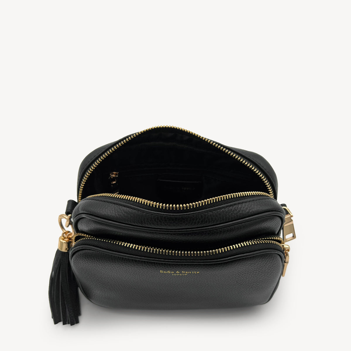 Alba Crossbody Bag - Black