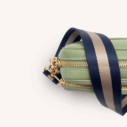 Navy & Gold Stripe Strap