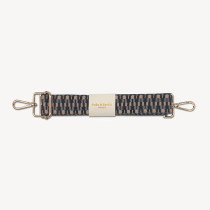 Blue & Stone Zigzag Strap