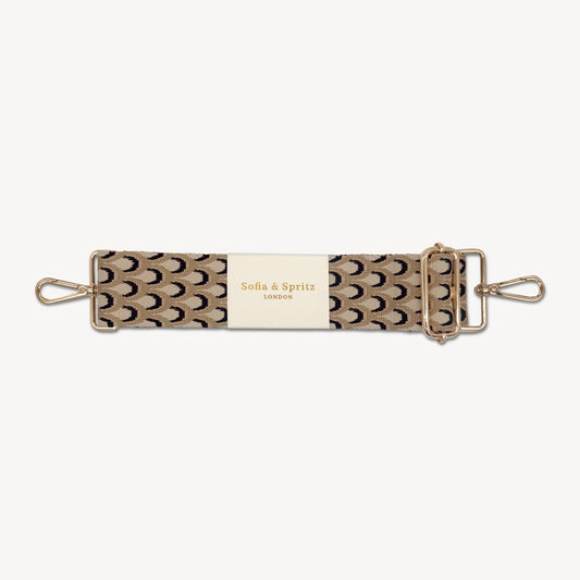 Taupe Peacock Strap
