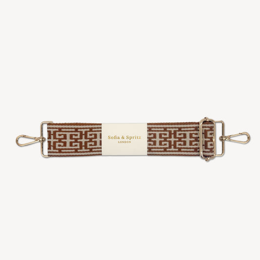 Tan & Stone Greek Strap