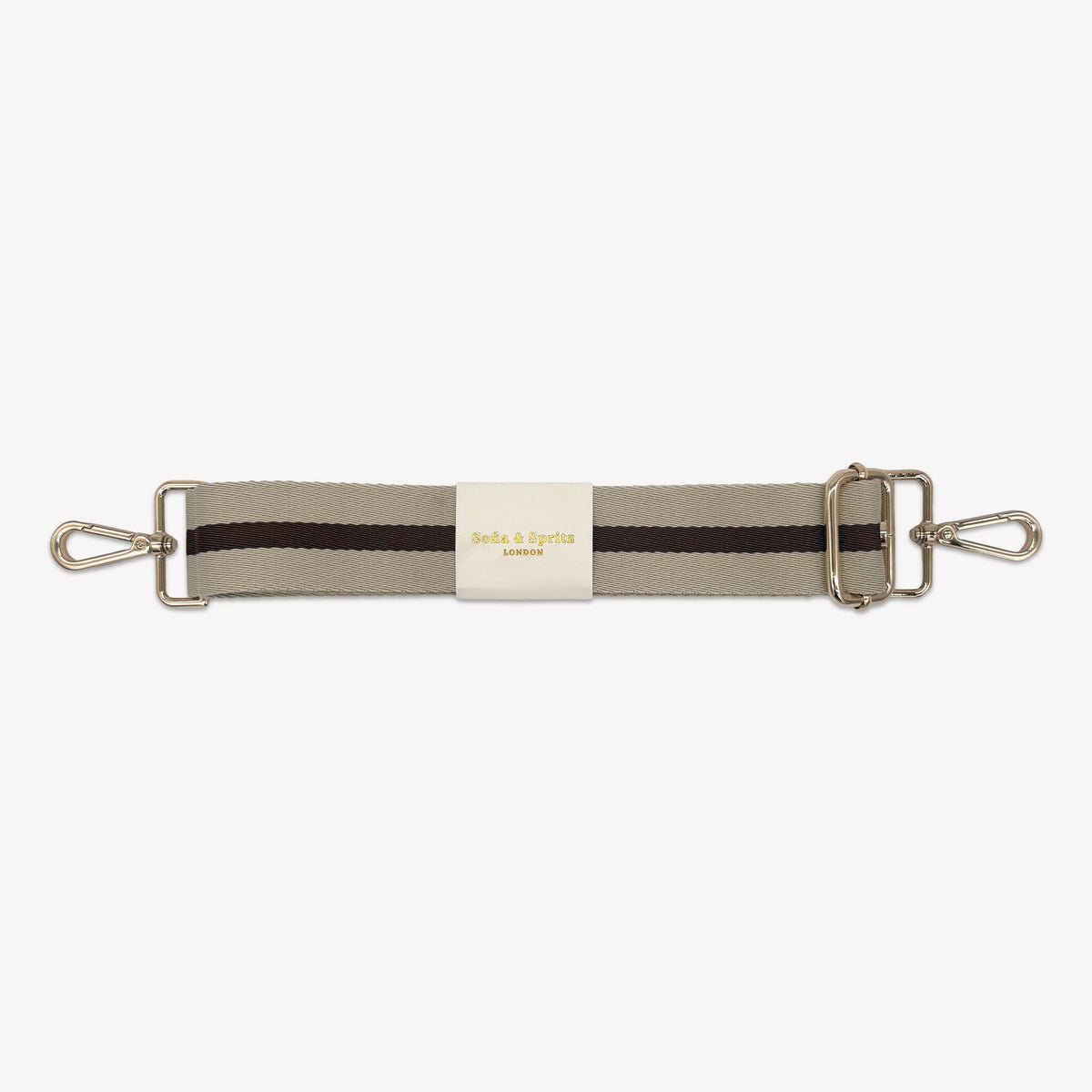 Light Mocha Stripe Strap