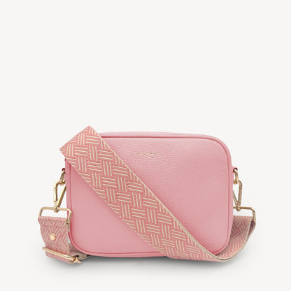 Pink & Stone Weave Strap
