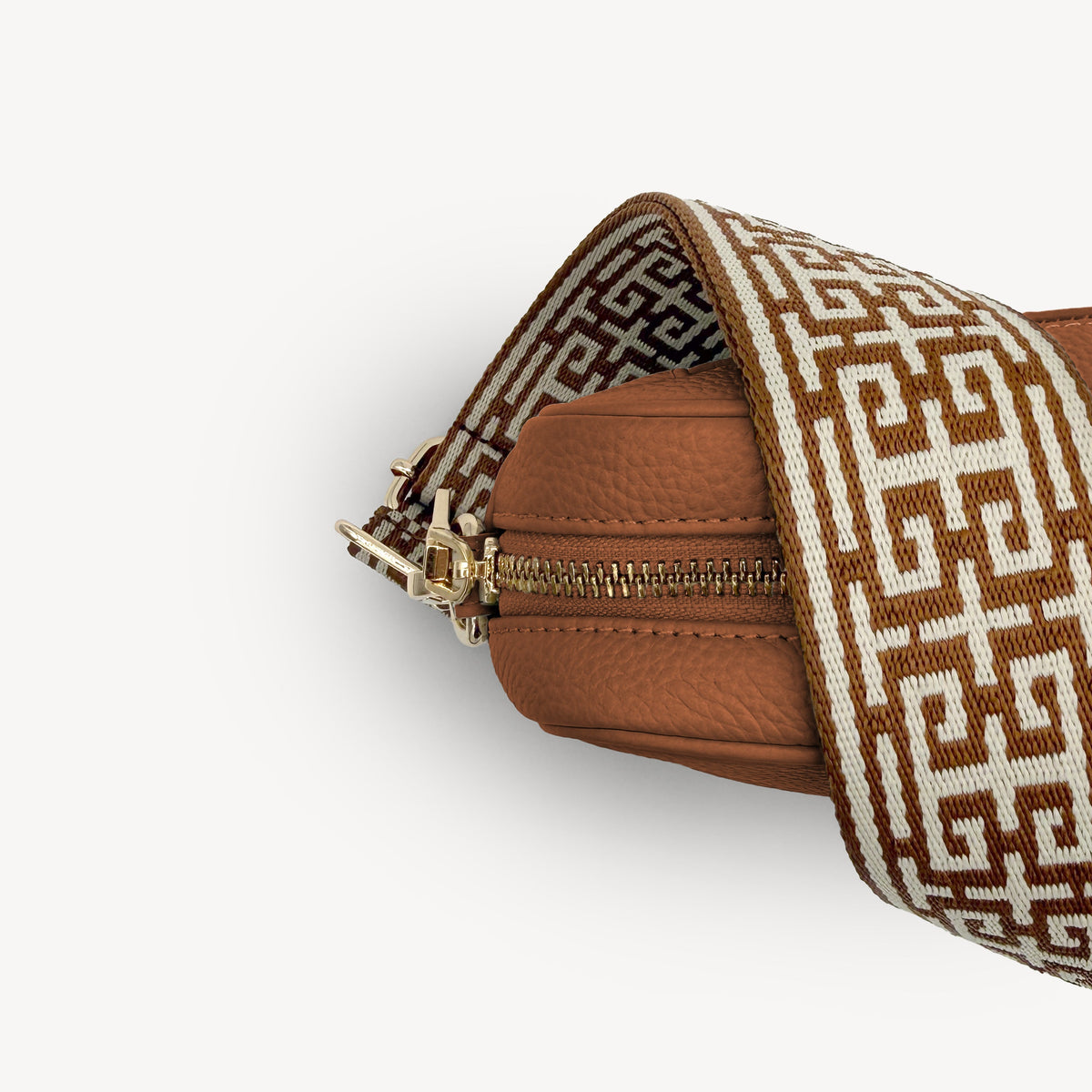 Tan & Stone Greek Strap