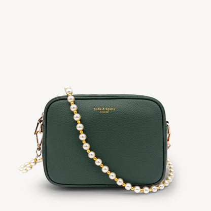 Pearl & Gold Bead Strap