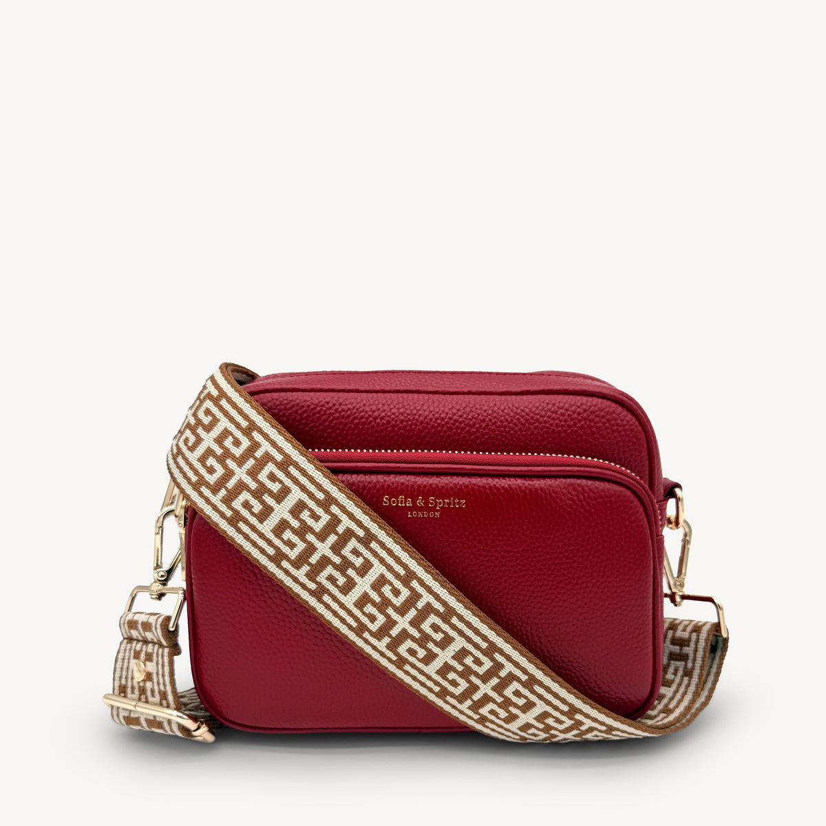Tan & Stone Greek Strap