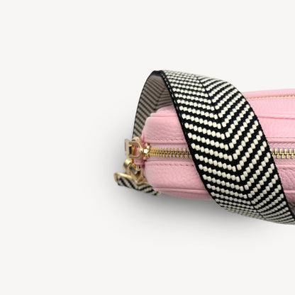 Black & White Chevron Strap