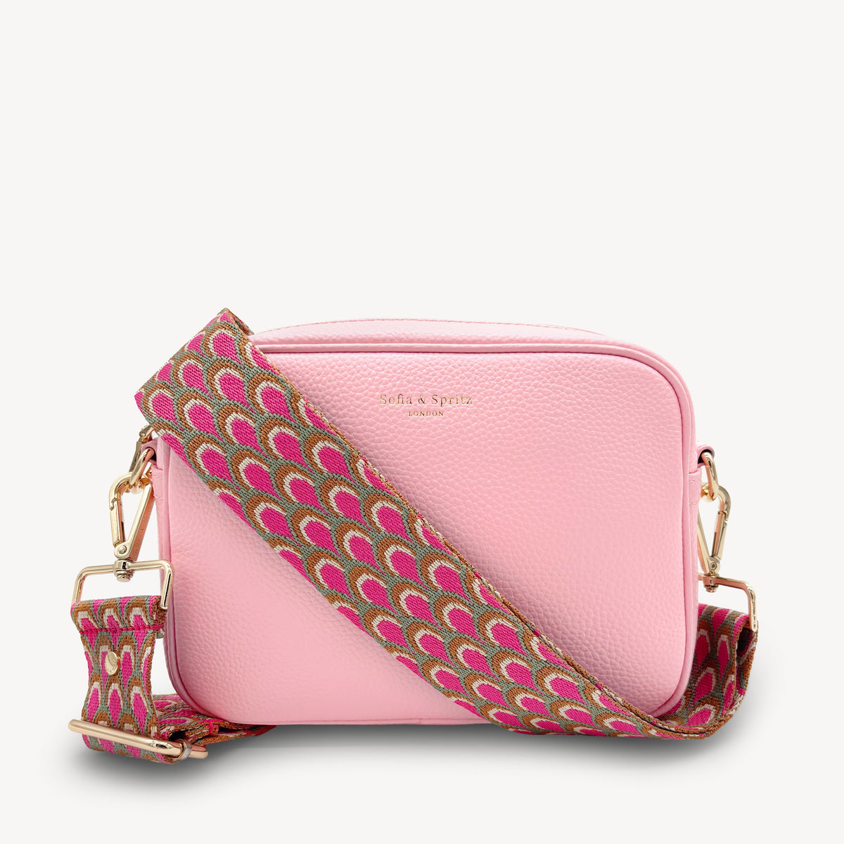 Pink Peacock Strap
