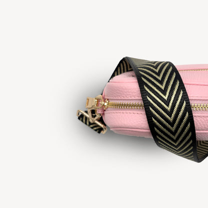 Black & Gold Chevron Strap