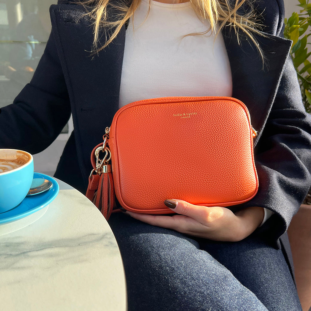 Lyla Crossbody Bag - Orange