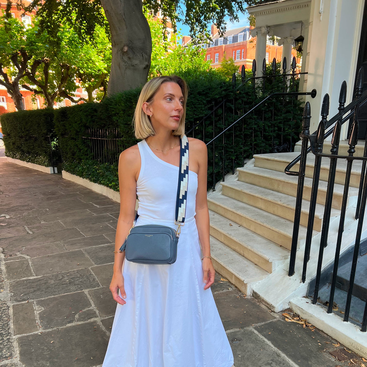 Alba Crossbody Bag - Shadow Blue