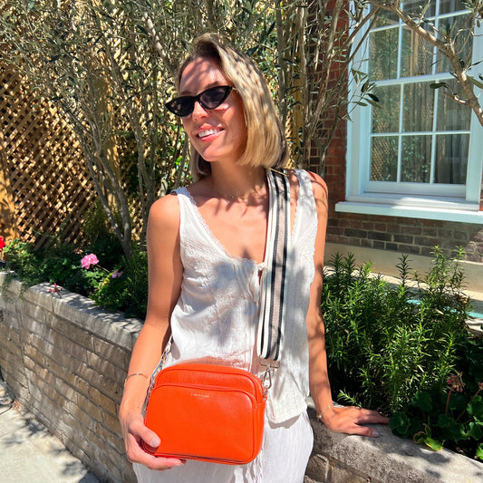 Alba Crossbody Bag - Orange