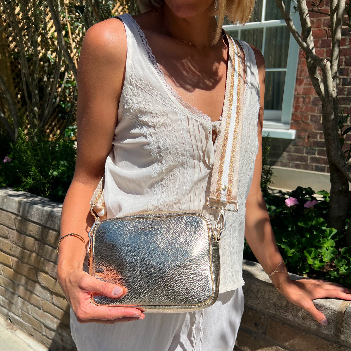 Lyla Crossbody Bag - Gold