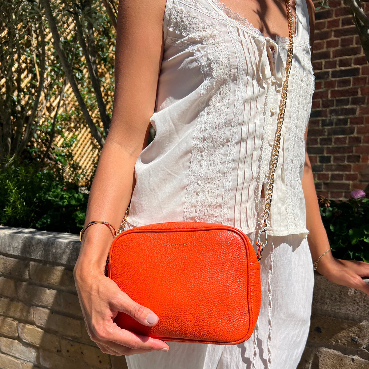 Lyla Crossbody Bag - Orange
