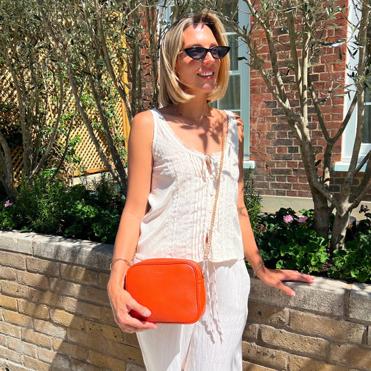 Lyla Crossbody Bag - Orange