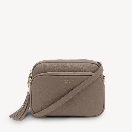 Alba Crossbody Bag - Taupe