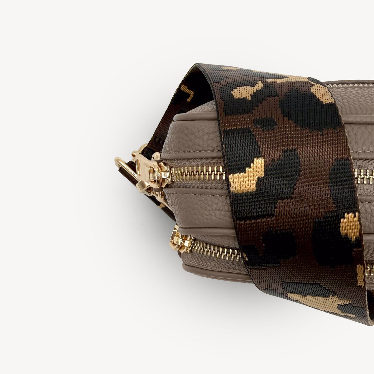 Brown & Gold Leopard Strap