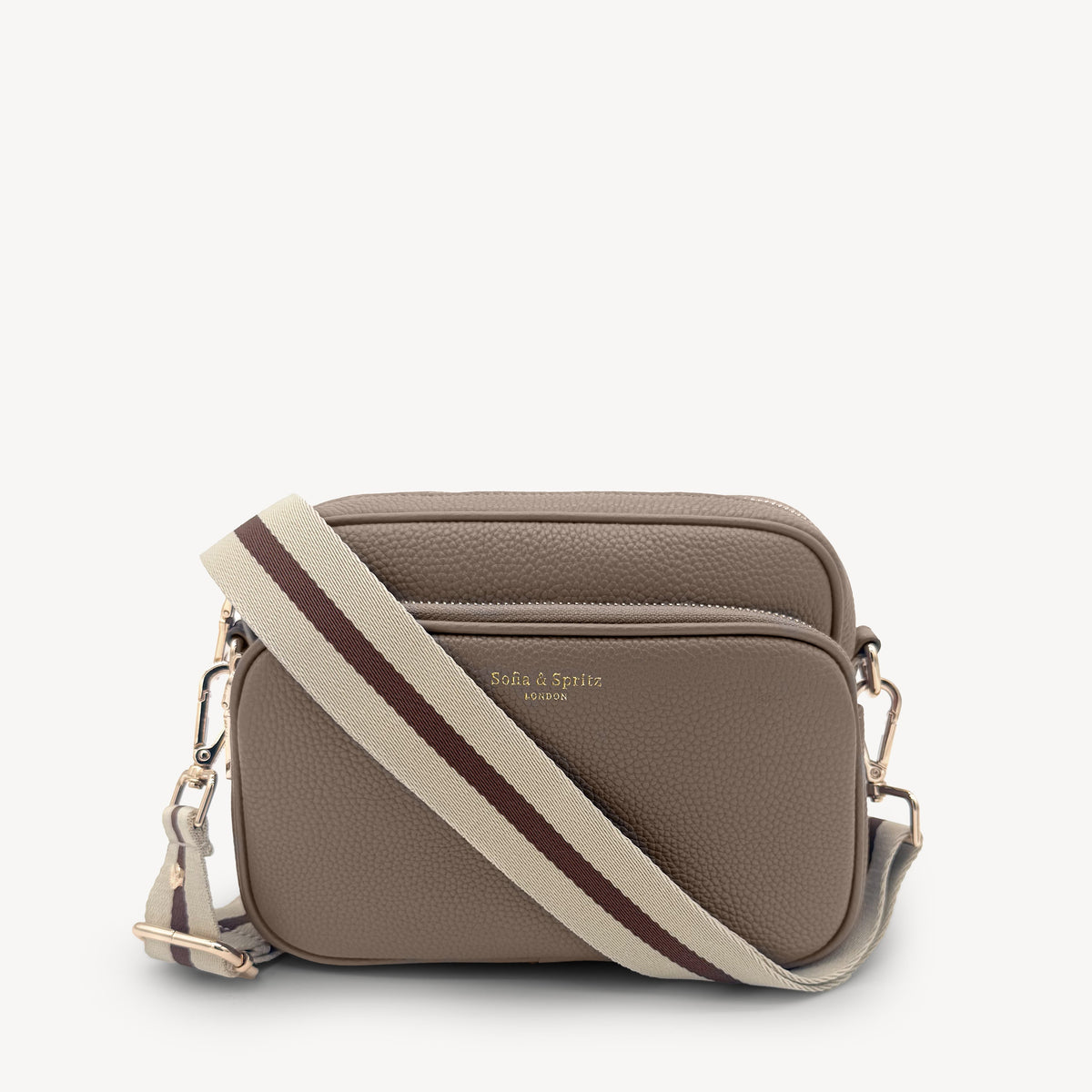 Light Mocha Stripe Strap