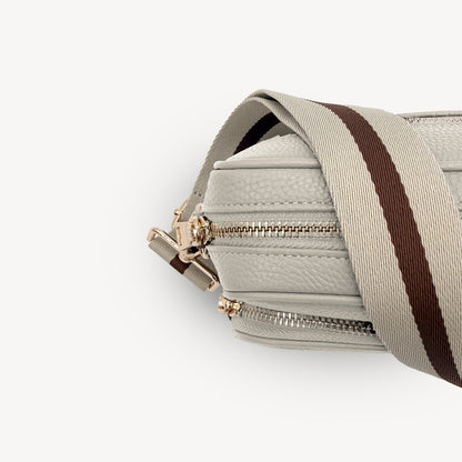Light Mocha Stripe Strap