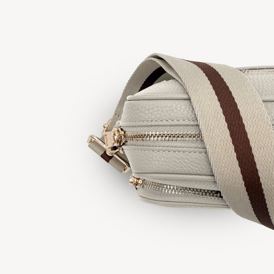 Light Mocha Stripe Strap