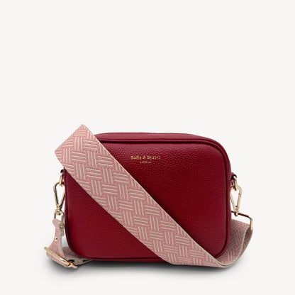 Pink & Stone Weave Strap
