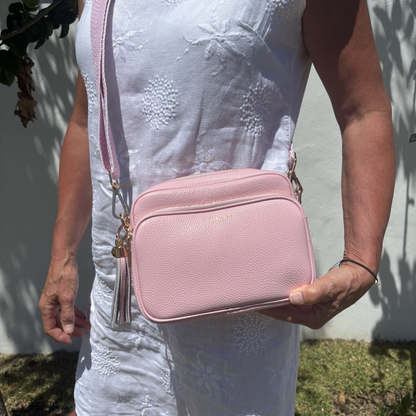 Alba Crossbody Bag - Blush Pink