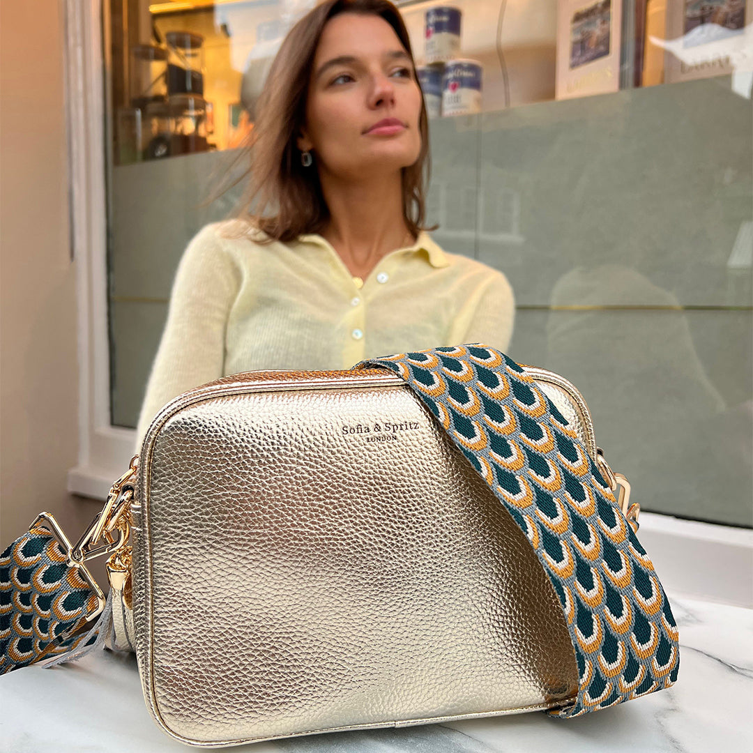 Lyla Crossbody Bag - Gold