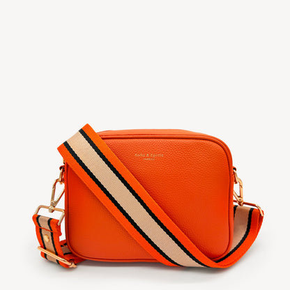 Orange, Tan & Black Stripe Strap